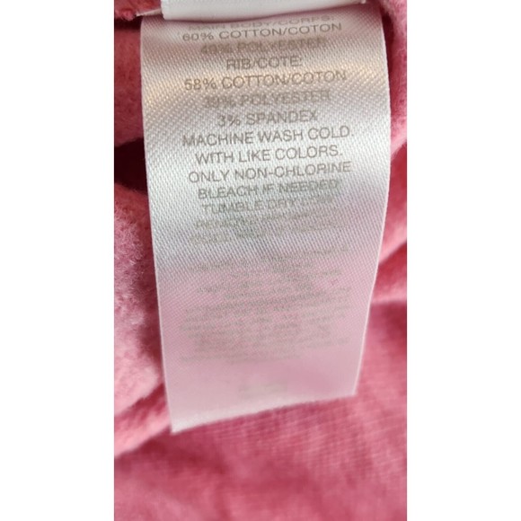 Z By Zella Women's Pink Cotton Blend Round Neck Pullover Sweater Size Small - Picture 6 of 6